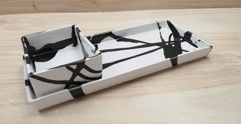 Gourmet Rectangle Serving Tray - Image 3