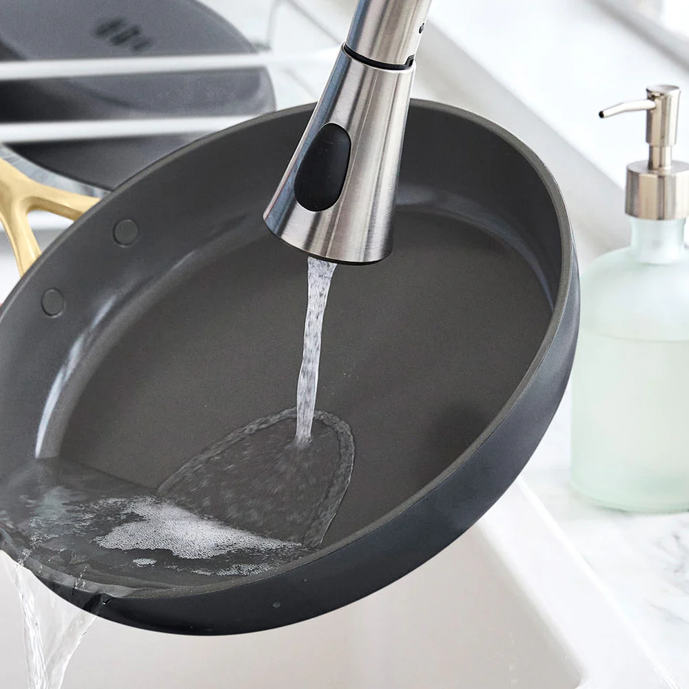 GP5 Nonstick 11-Piece Cookware Set with Champagne Handles - Image 5