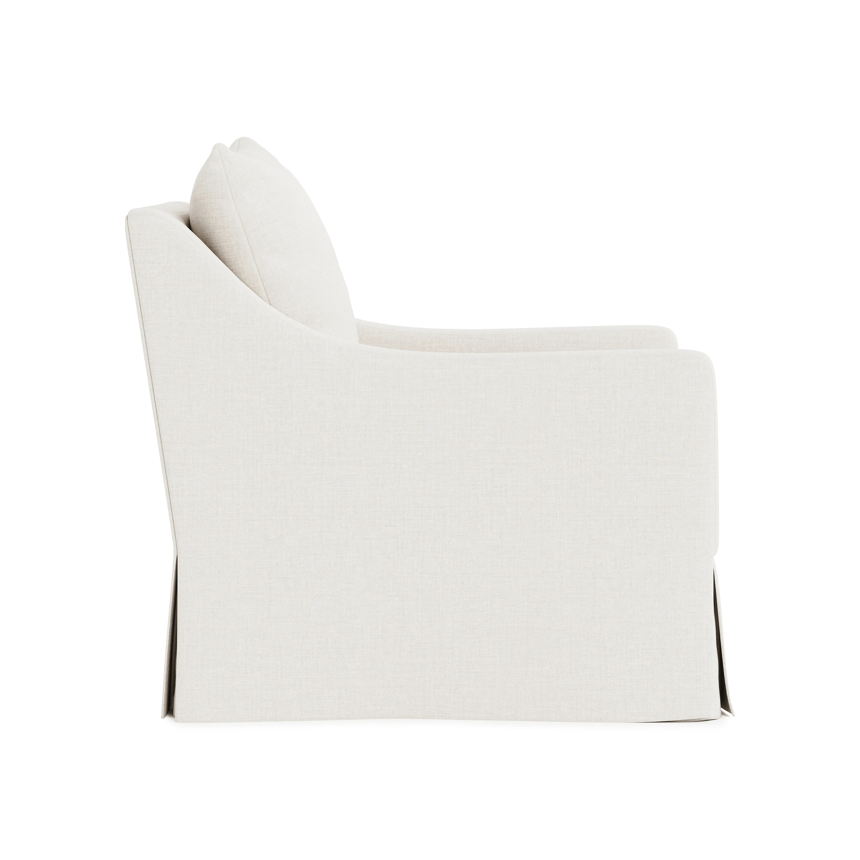 Grace Fabric Swivel Chair - Image 3