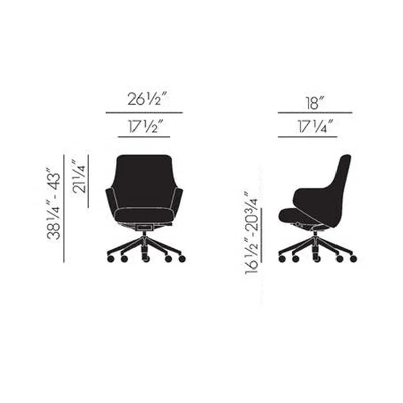 Grand Executive Lowback Office Chair - Image 19