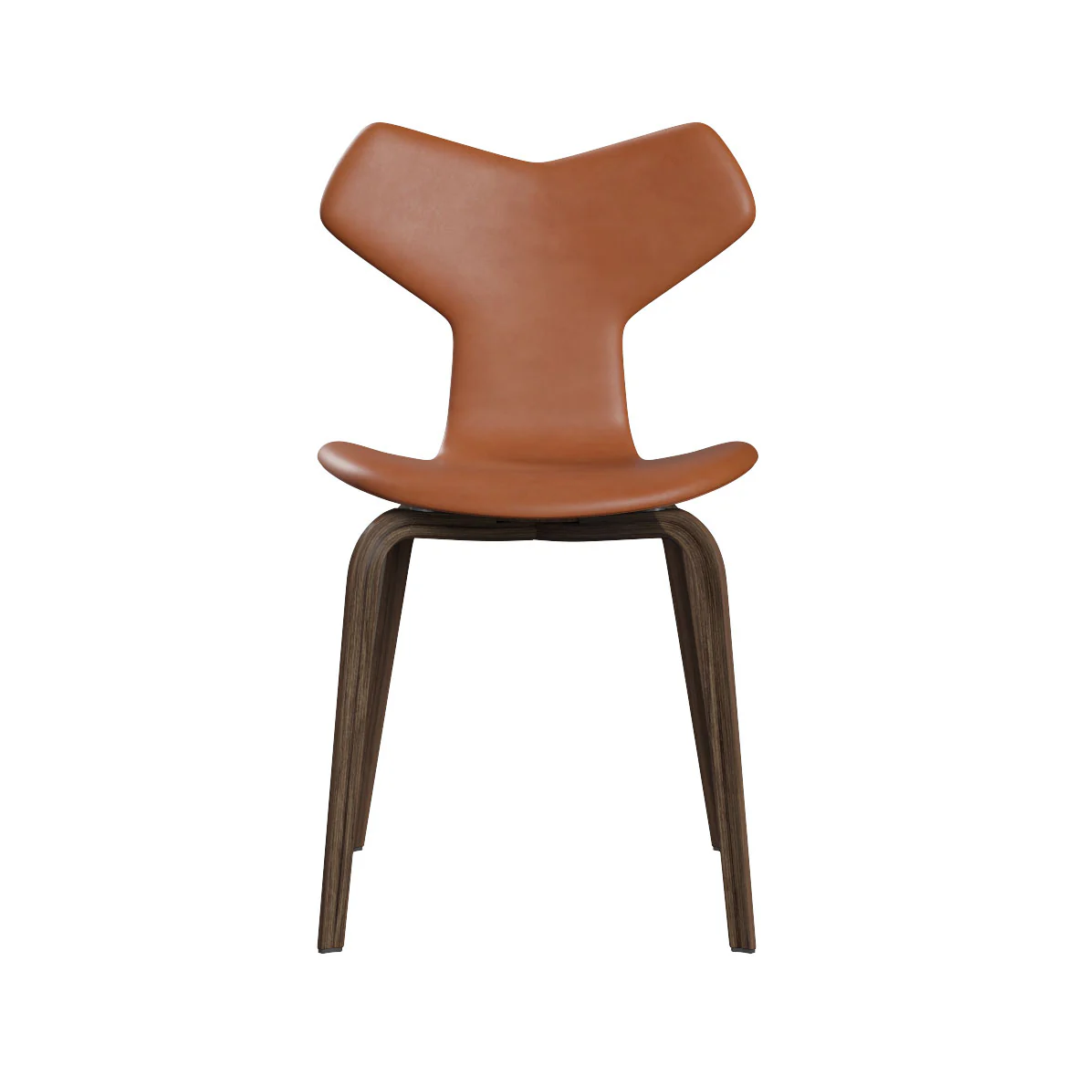 Grand Prix Upholstered Chair with Wood Base - Image 12