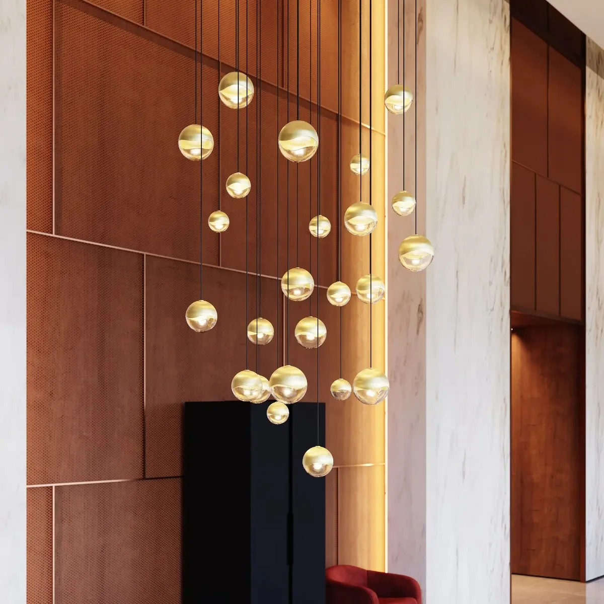 Grapes Five Light Pendant Light - Image 3