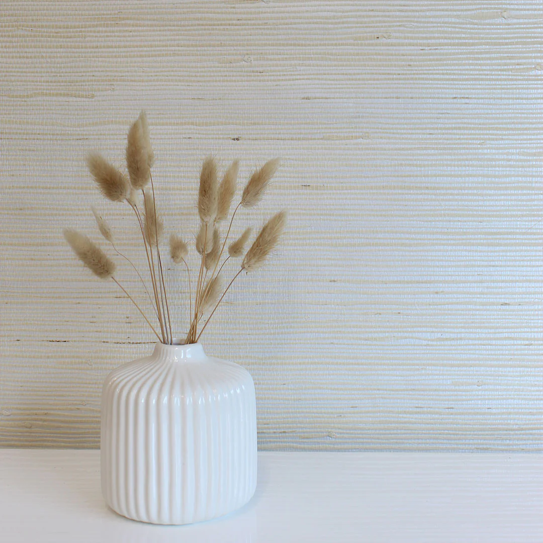 Grasscloth Loose Weave Jute Authentic Wallpaper - Image 3