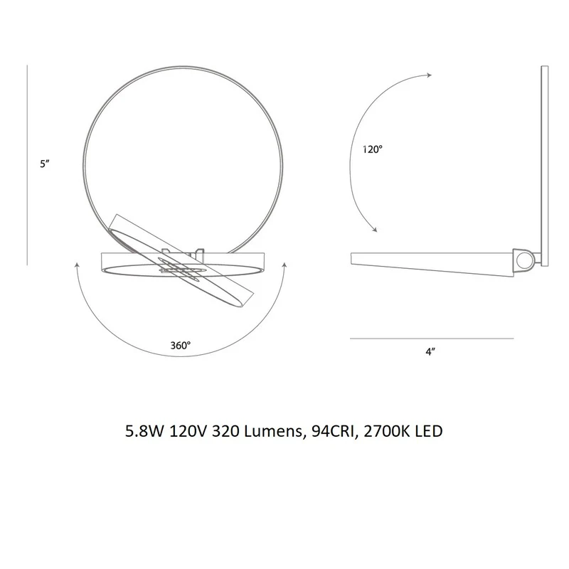 Gravy Hardwire Wall Sconce - Image 18