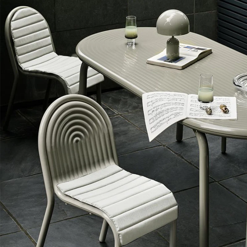 Groove Outdoor Dining Side Chair - Image 18
