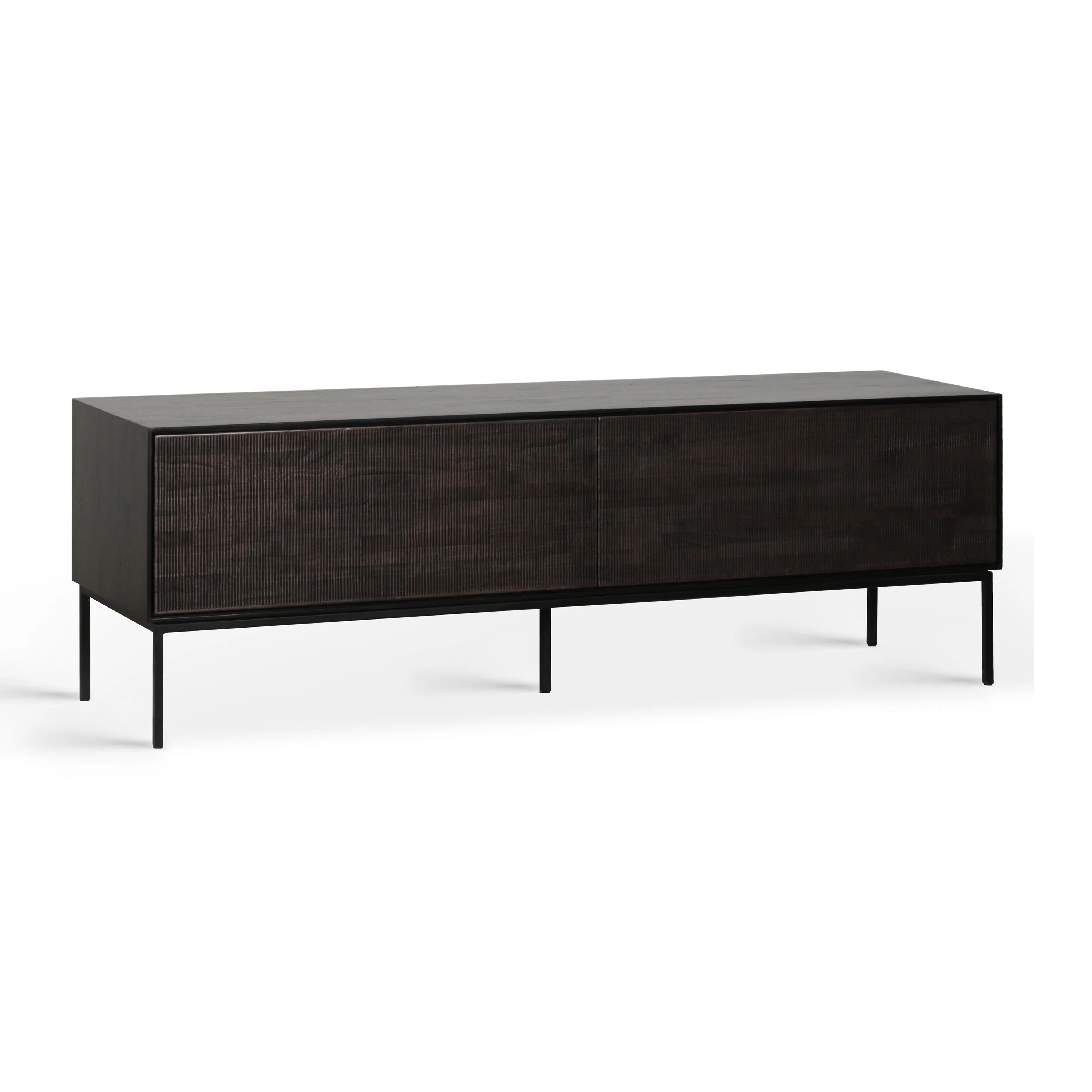 Grooves 1-Drawer Media Console - Image 5
