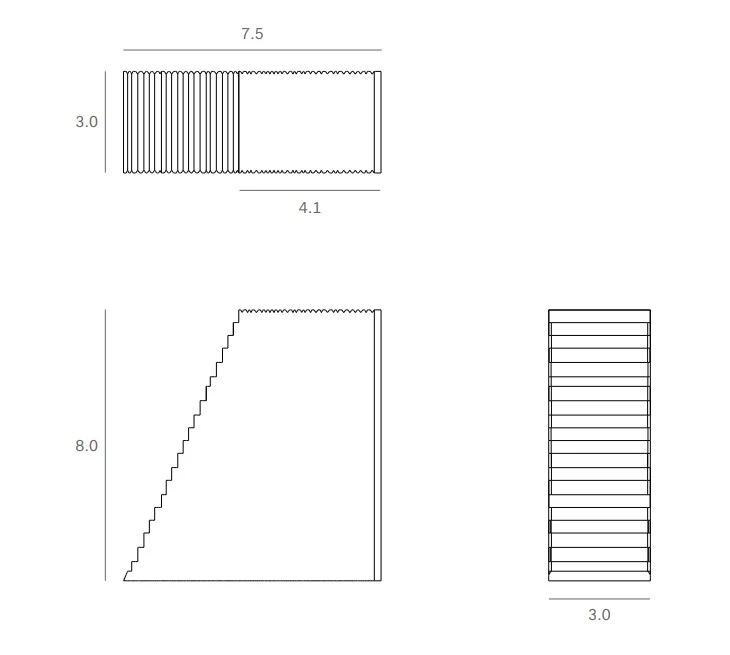 Grooves Book Ends (Set of 2) - Image 8
