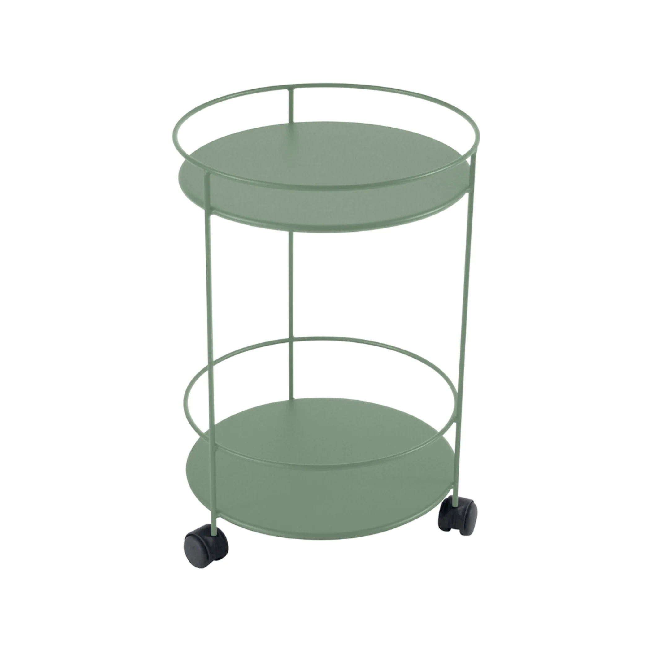 Guinguette Outdoor Side Table with Wheels - Image 11
