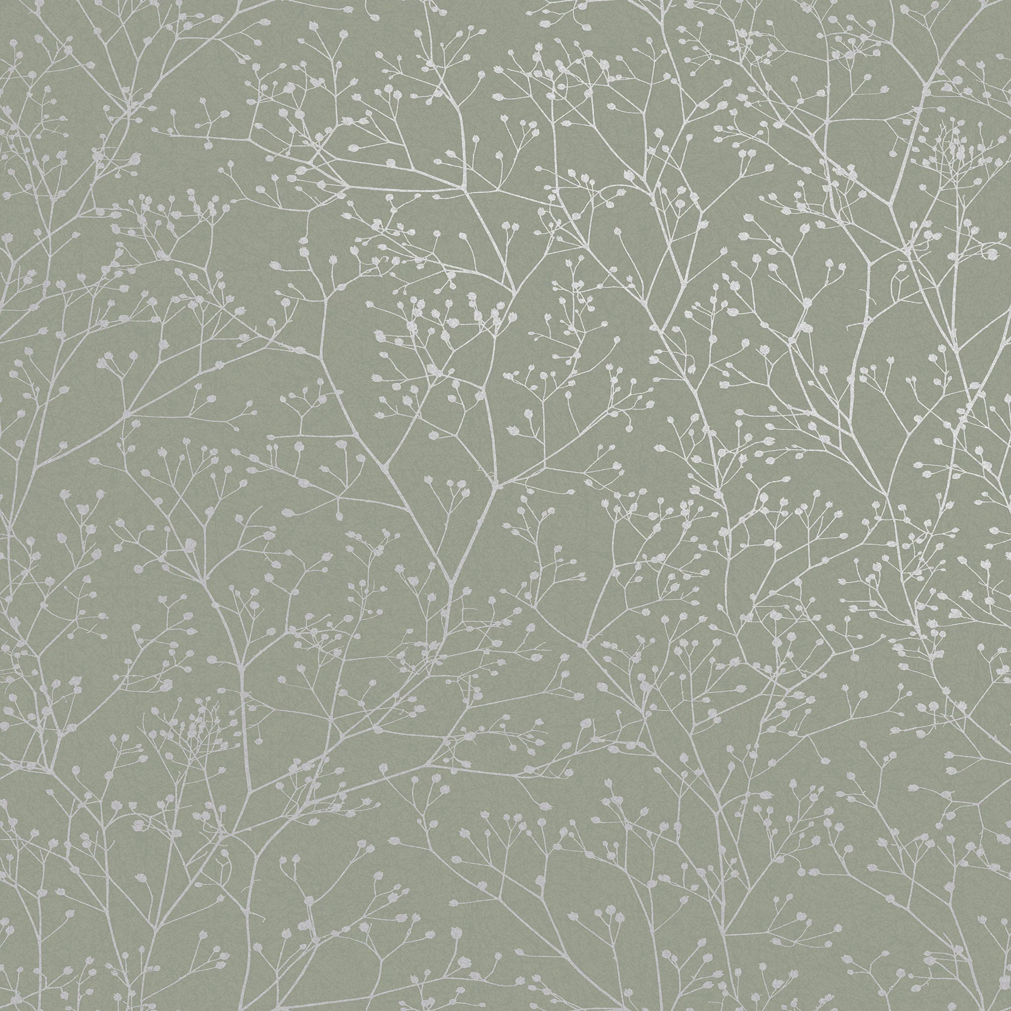 Clarissa Hulse Gypsophila Airforce Blue and Soft Gold Wallpaper - Image 8