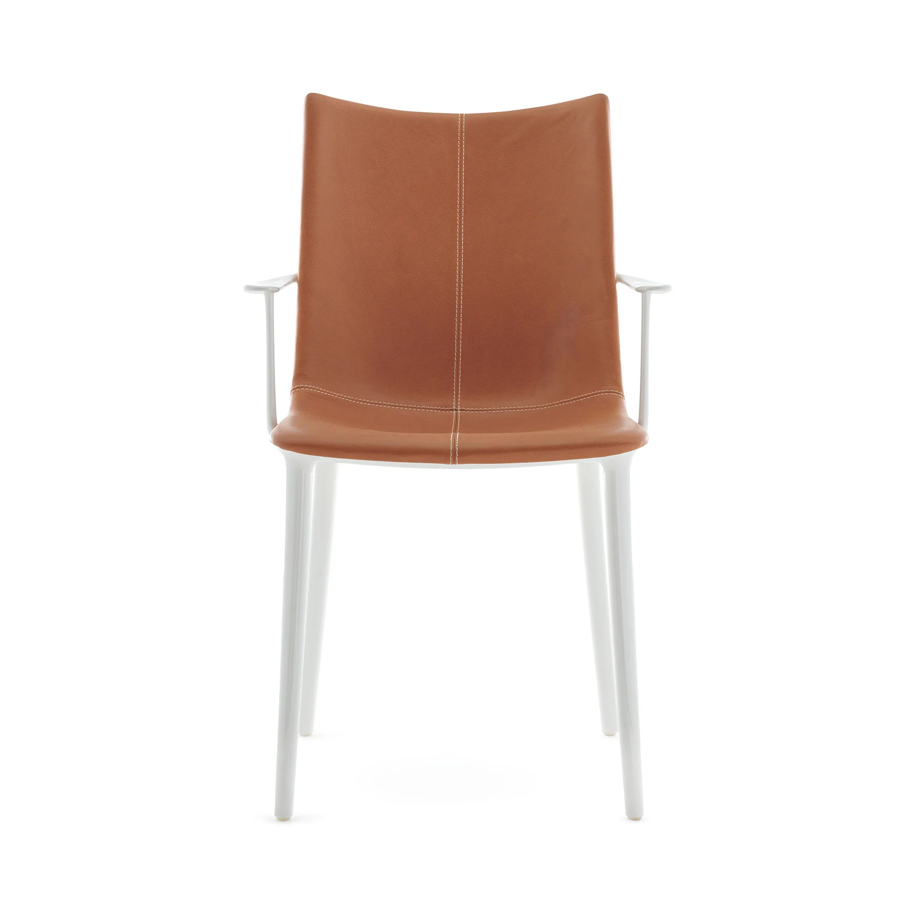 H.H.H. Leather Dining Armchair - Image 3