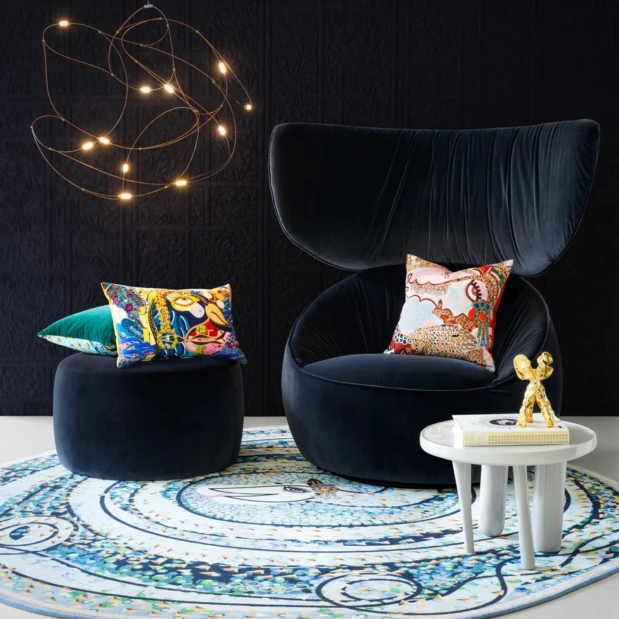 Hana Wingback Lounge Chair - Image 11