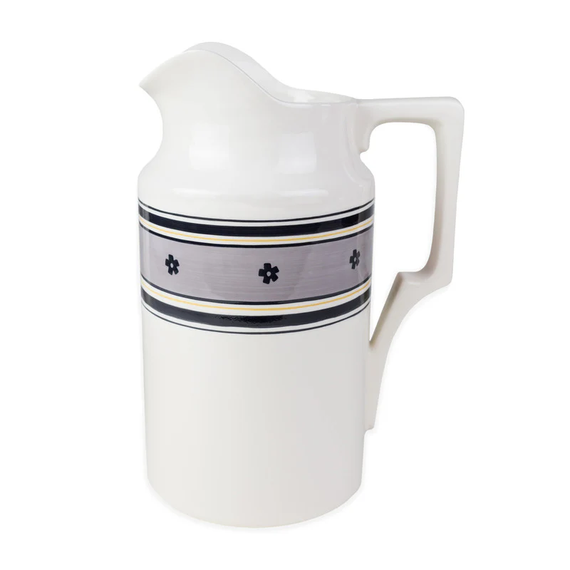 Hand-Painted Still-Life Pitcher - Image 7