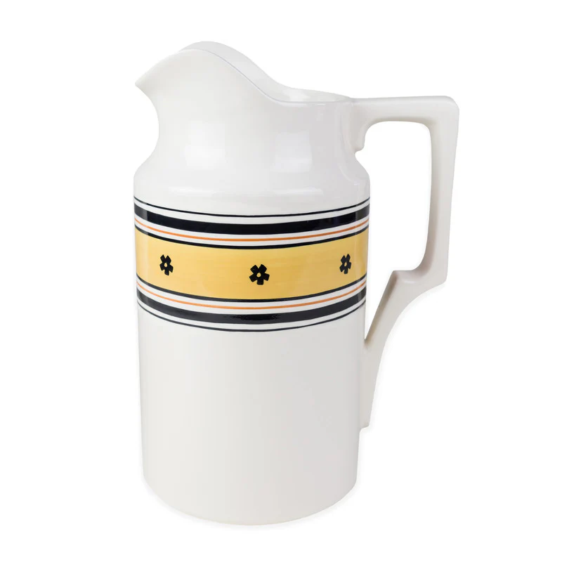 Hand-Painted Still-Life Pitcher - Image 9