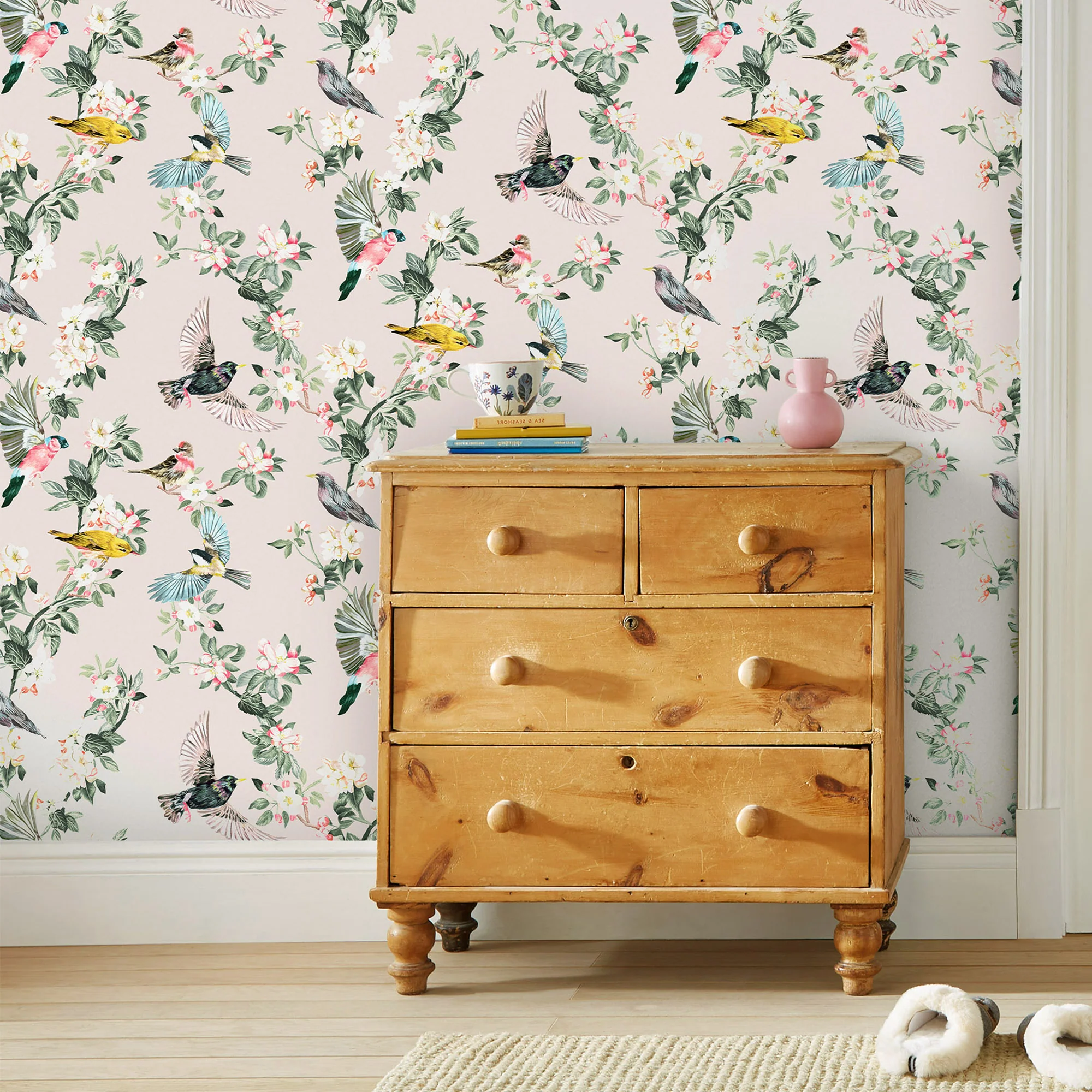 Joules Handford Garden Birds Wallpaper - Image 2