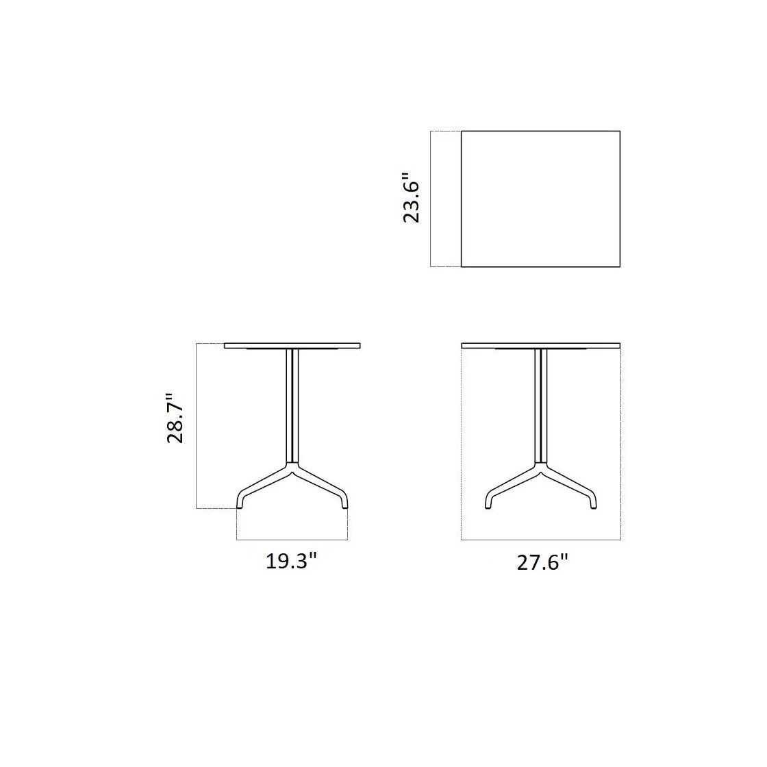 Harbour Column Rectangular Table - Image 40