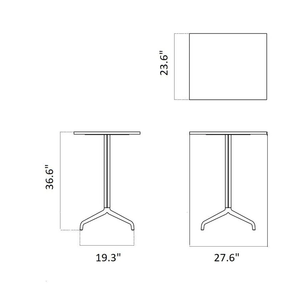 Harbour Column Rectangular Table - Image 41