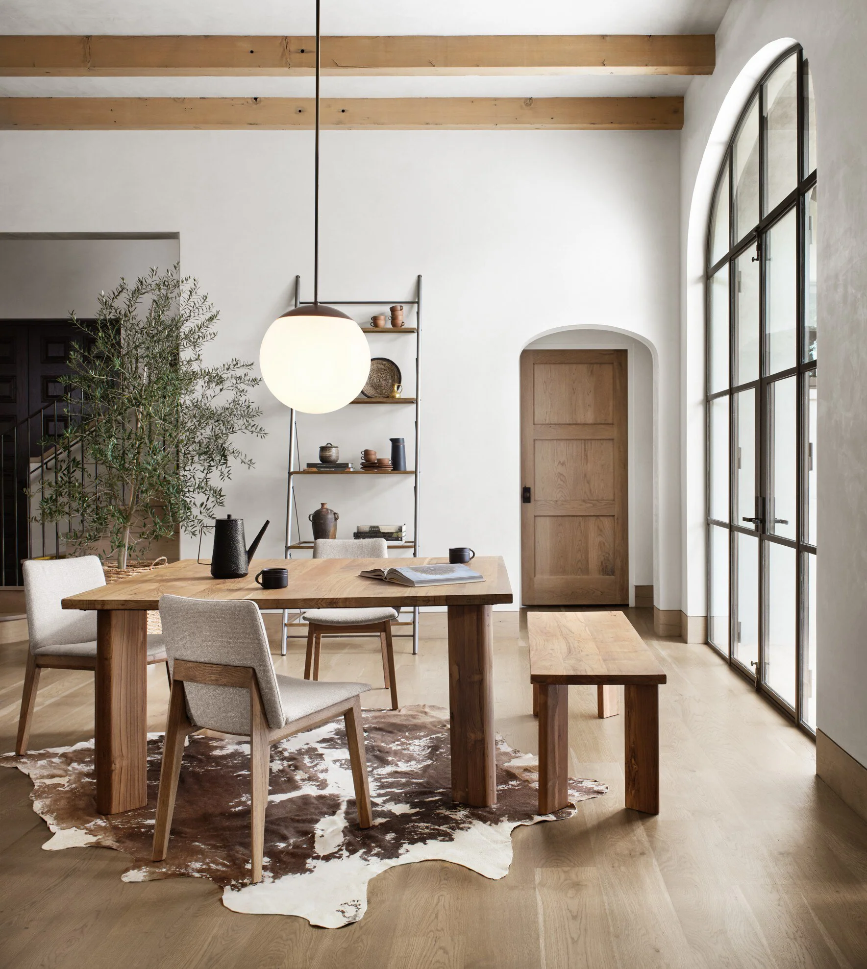 Harland Modern Cowhide Rug - Image 3