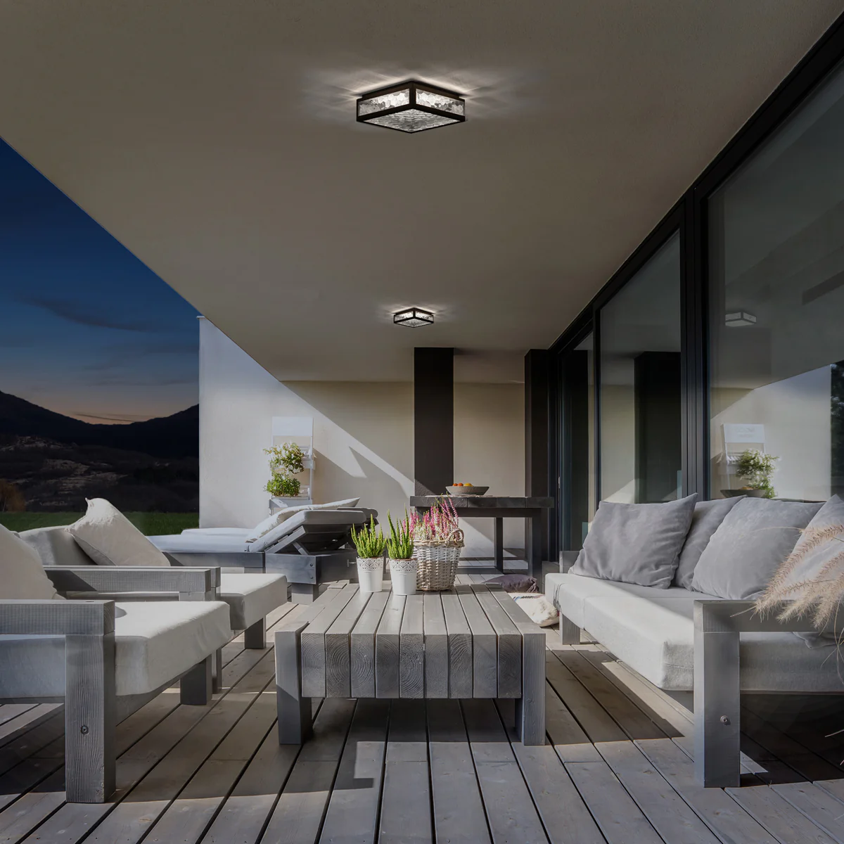 Hawthorne LED Outdoor Flush Mount - Image 2
