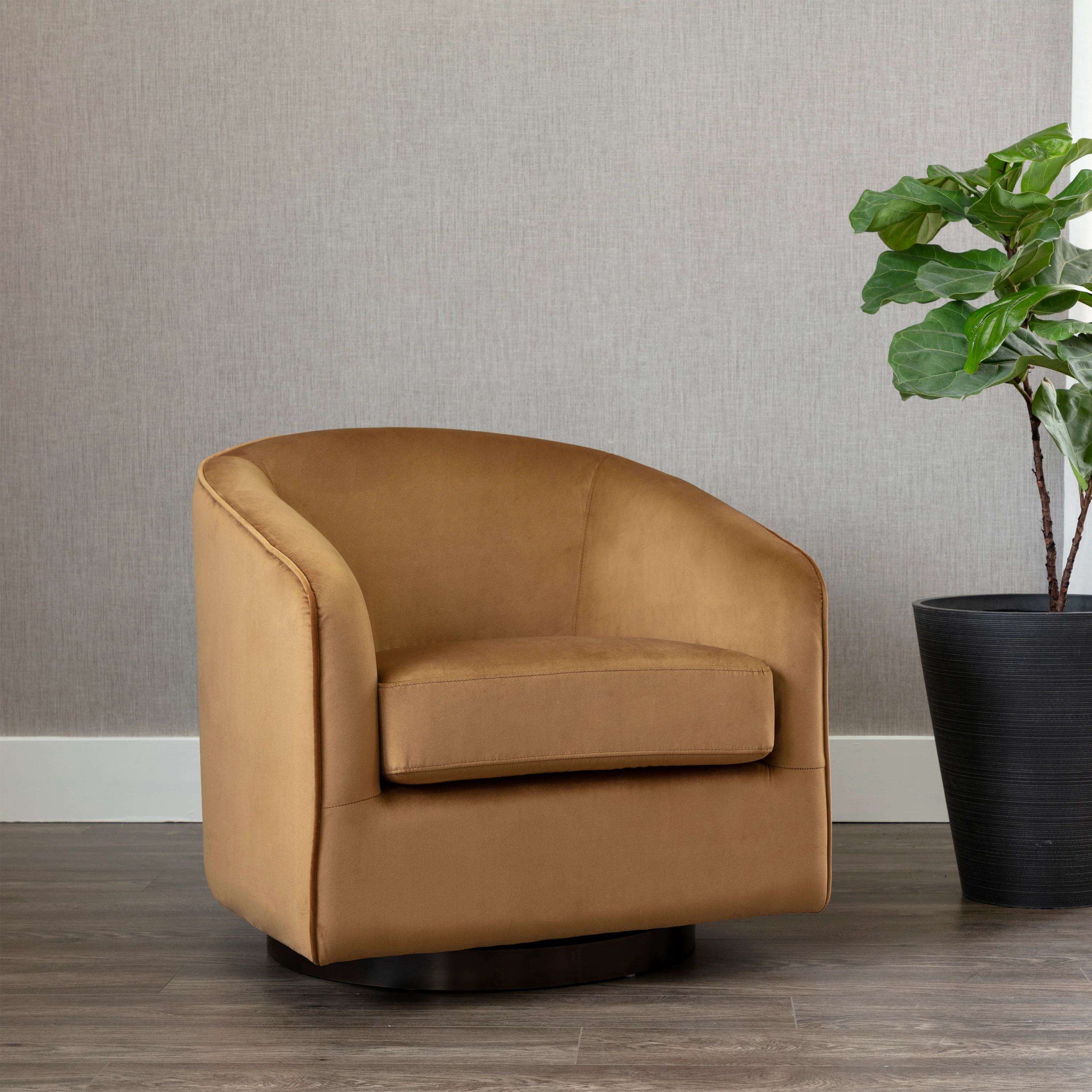 Hazel Swivel Lounge Armchair - Image 9