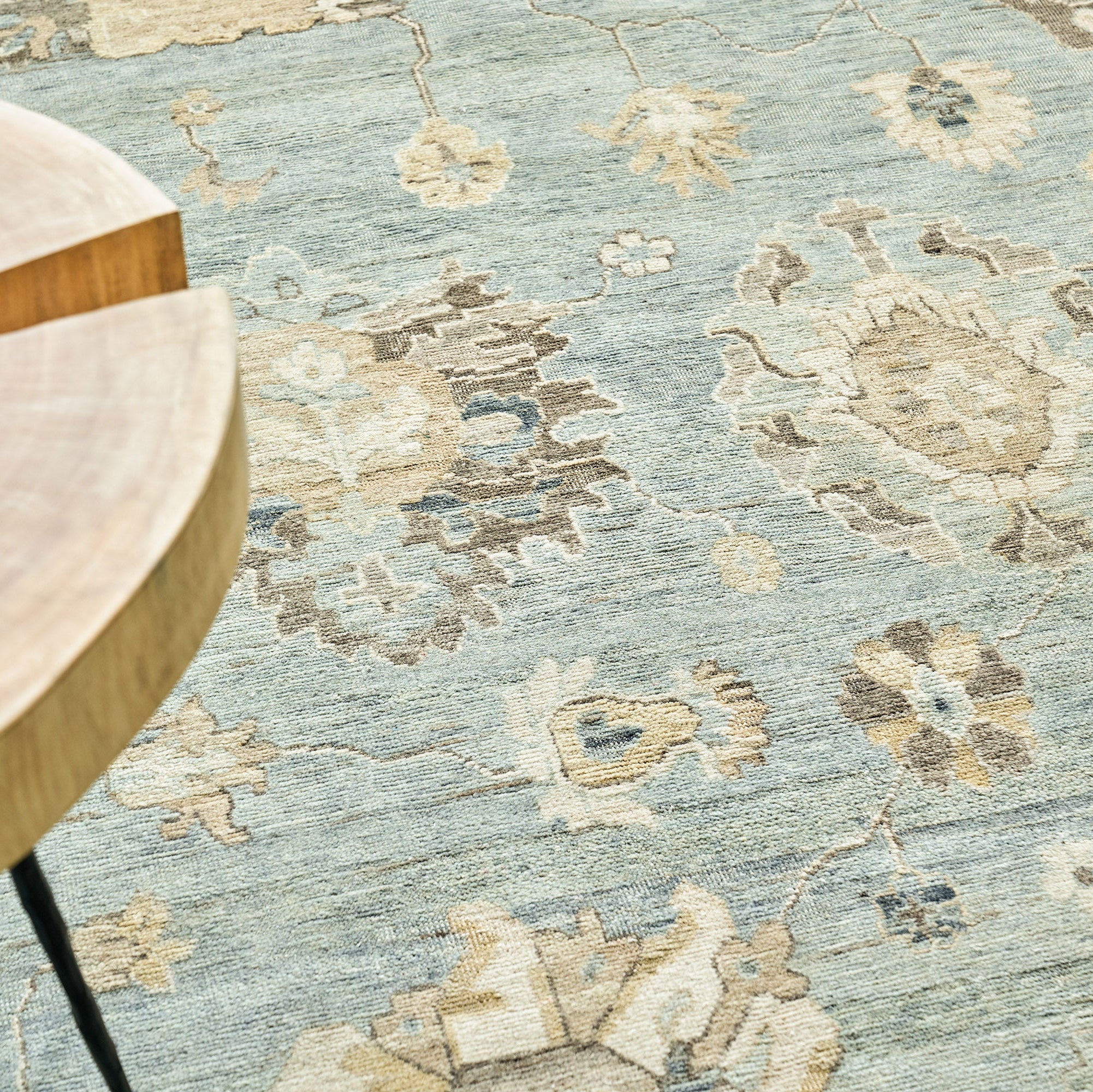 Floral Medallion Area Rug - Image 3