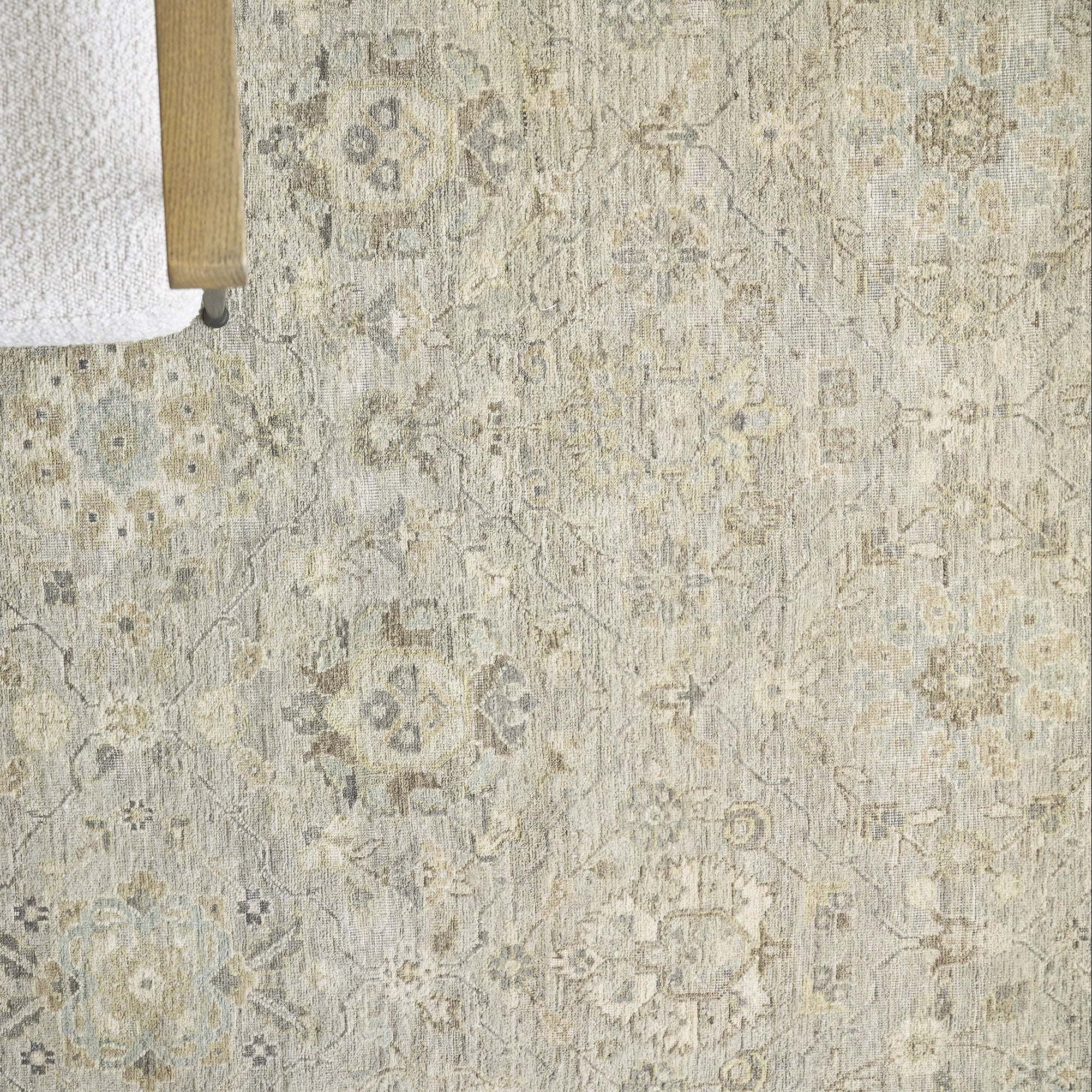 Distressed Medallion Area Rug - Image 2