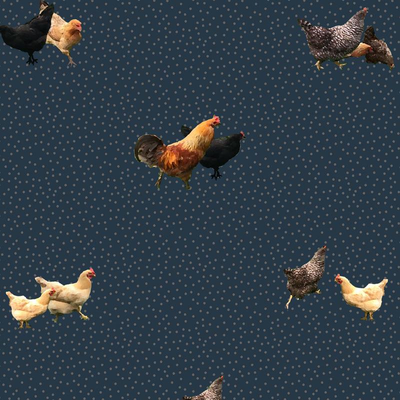 Helen's Yard Wallpaper Sample Swatch - Image 15