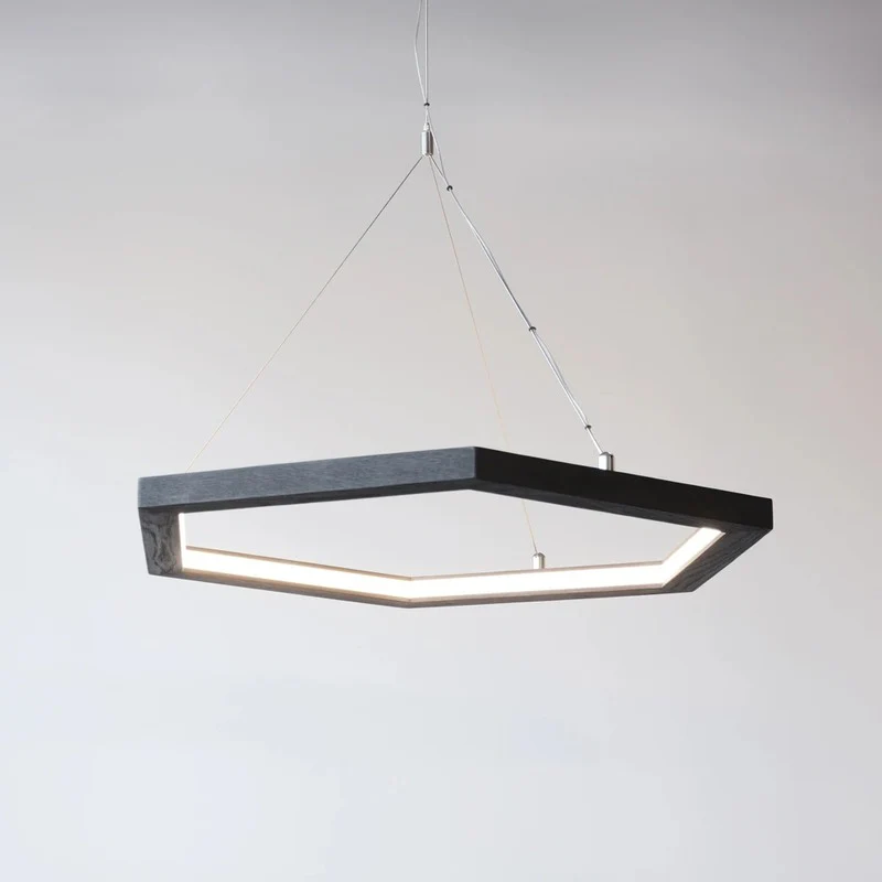 Hexagon LED Pendant Light - Image 2