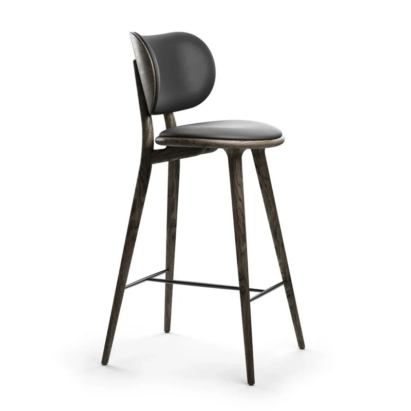 High Stool with Backrest - Image 4