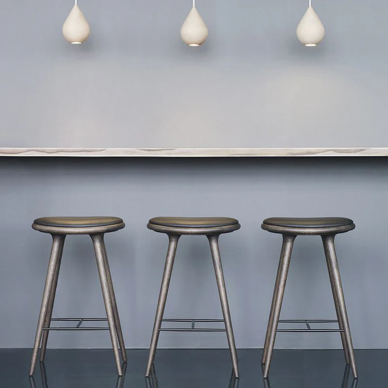 High Wood Stool - Image 16