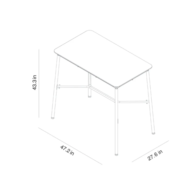 Hub Rectangular High Dining Table - Image 5