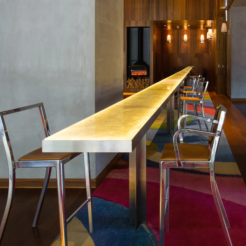 Hudson Bar and Counter Stool with Arms - Image 8