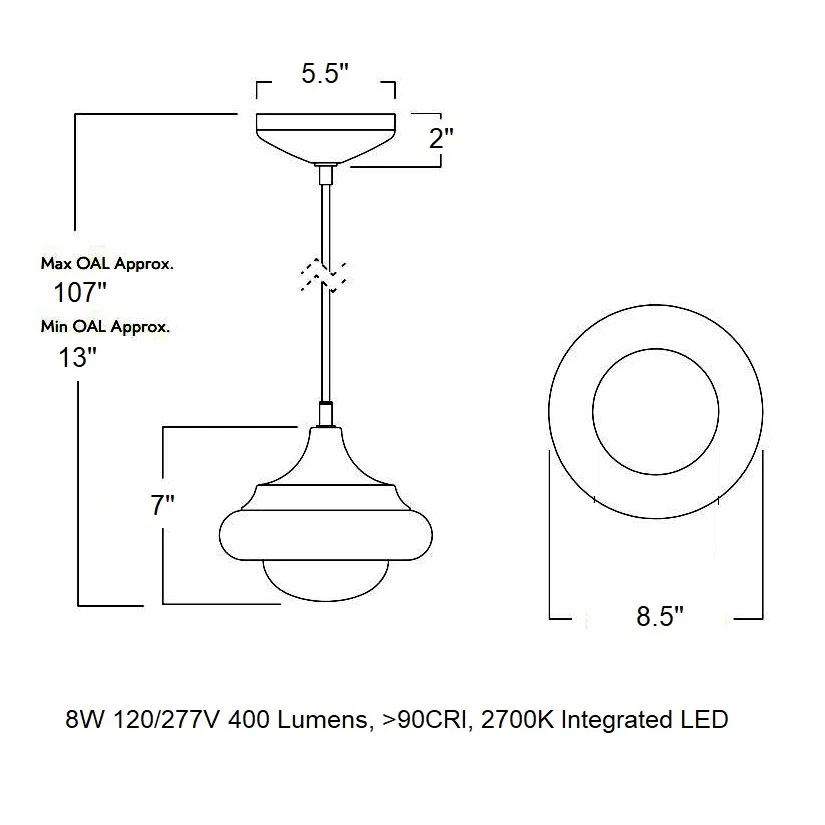 Humboldt Cone LED Pendant Light - Image 12