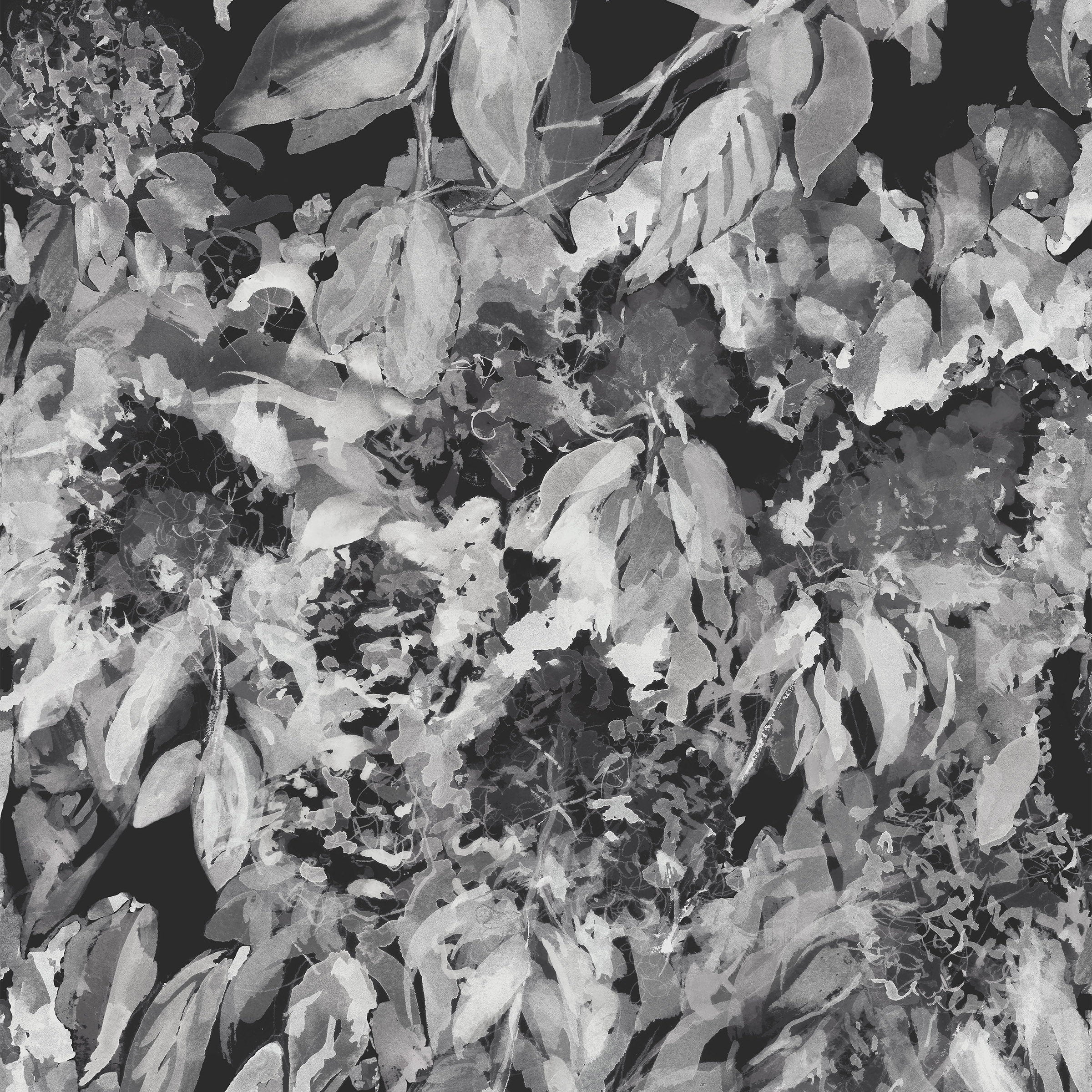 Hydrangea Garden Wallpaper Sample Swatch - Image 26