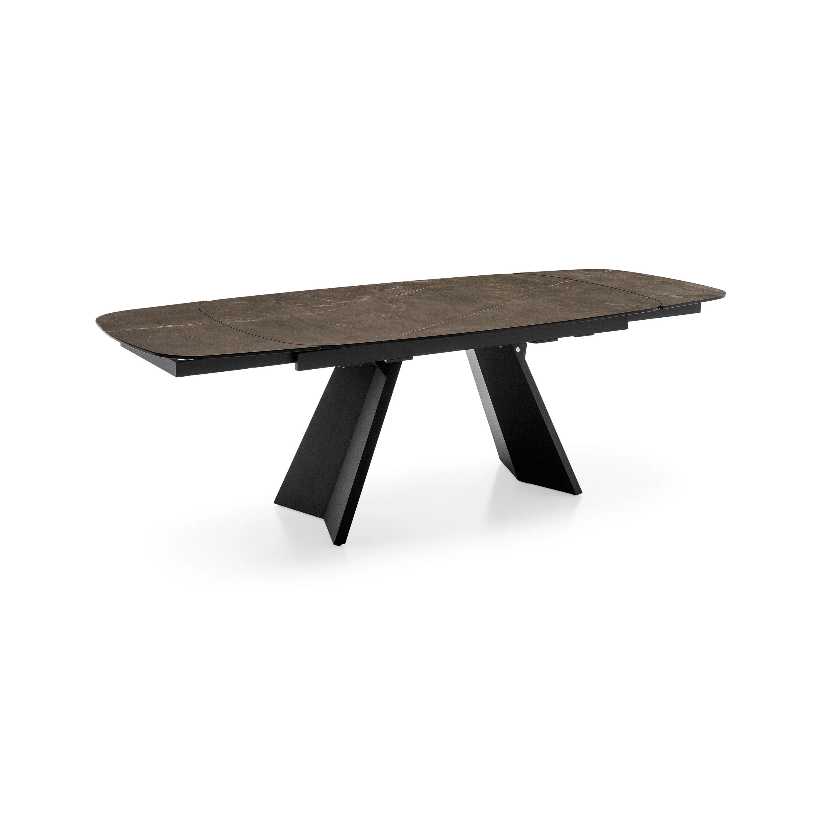 Icaro Curved Extendable Dining Table - Image 3