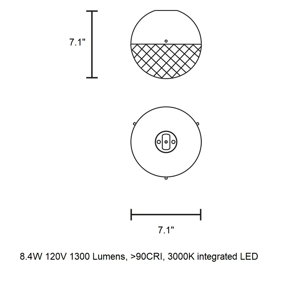 Iglu LED Flush Mount - Image 8