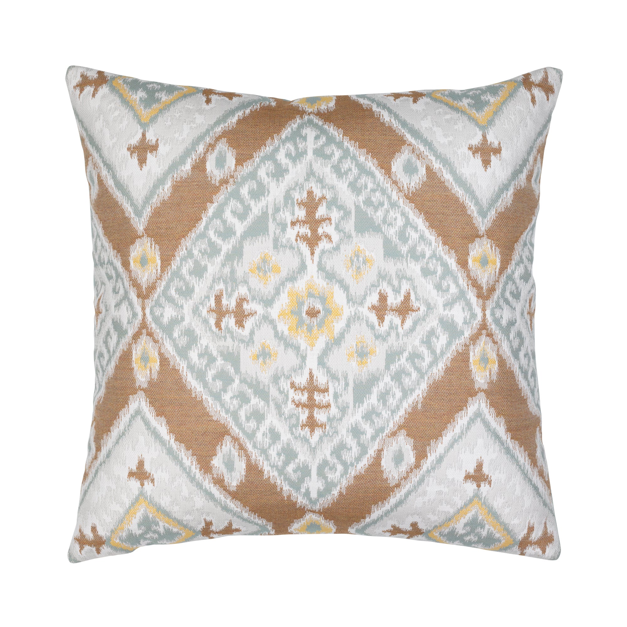 Ikat Diamond Outdoor Pillow - Image 5