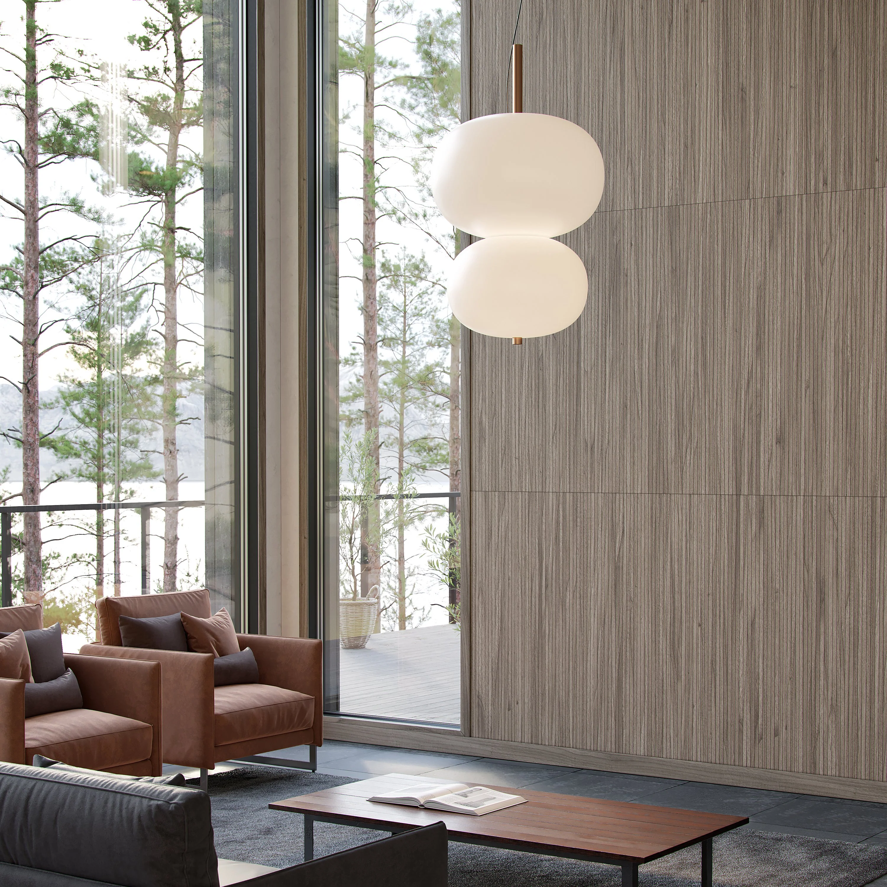 Ilargi Double Pendant Light - Image 2