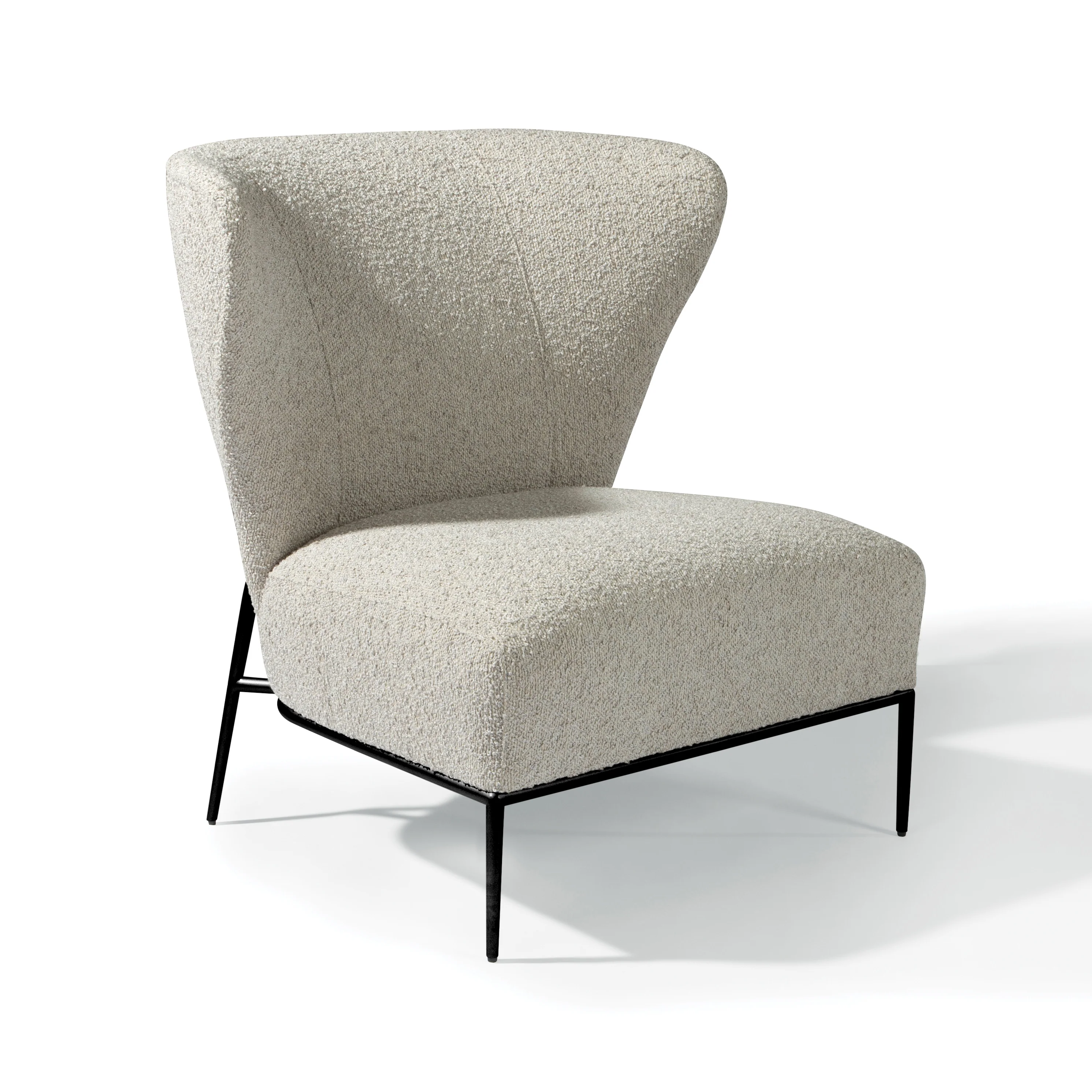 Ima Fan Armless Lounge Chair - Image 30
