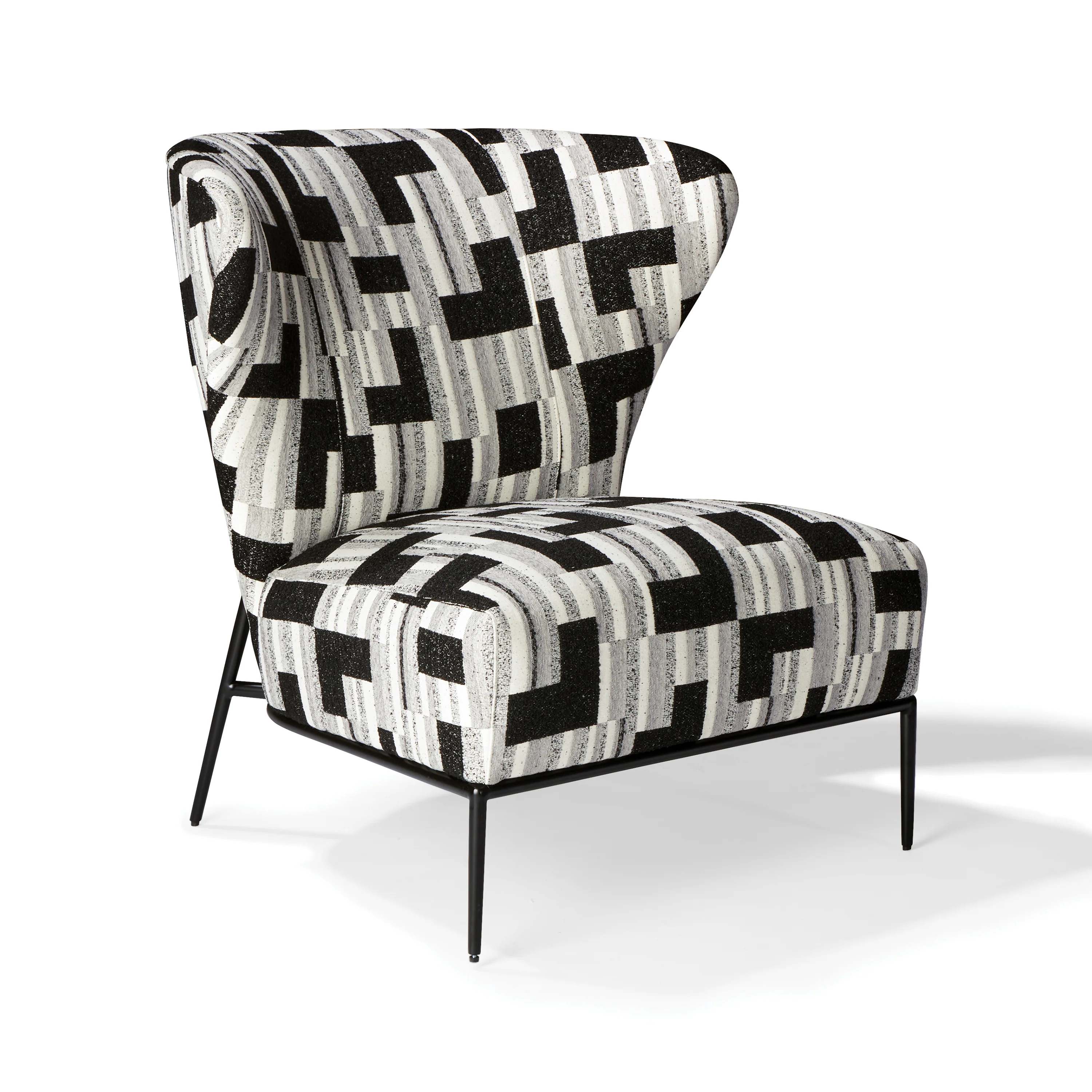 Ima Fan Armless Lounge Chair - Image 8