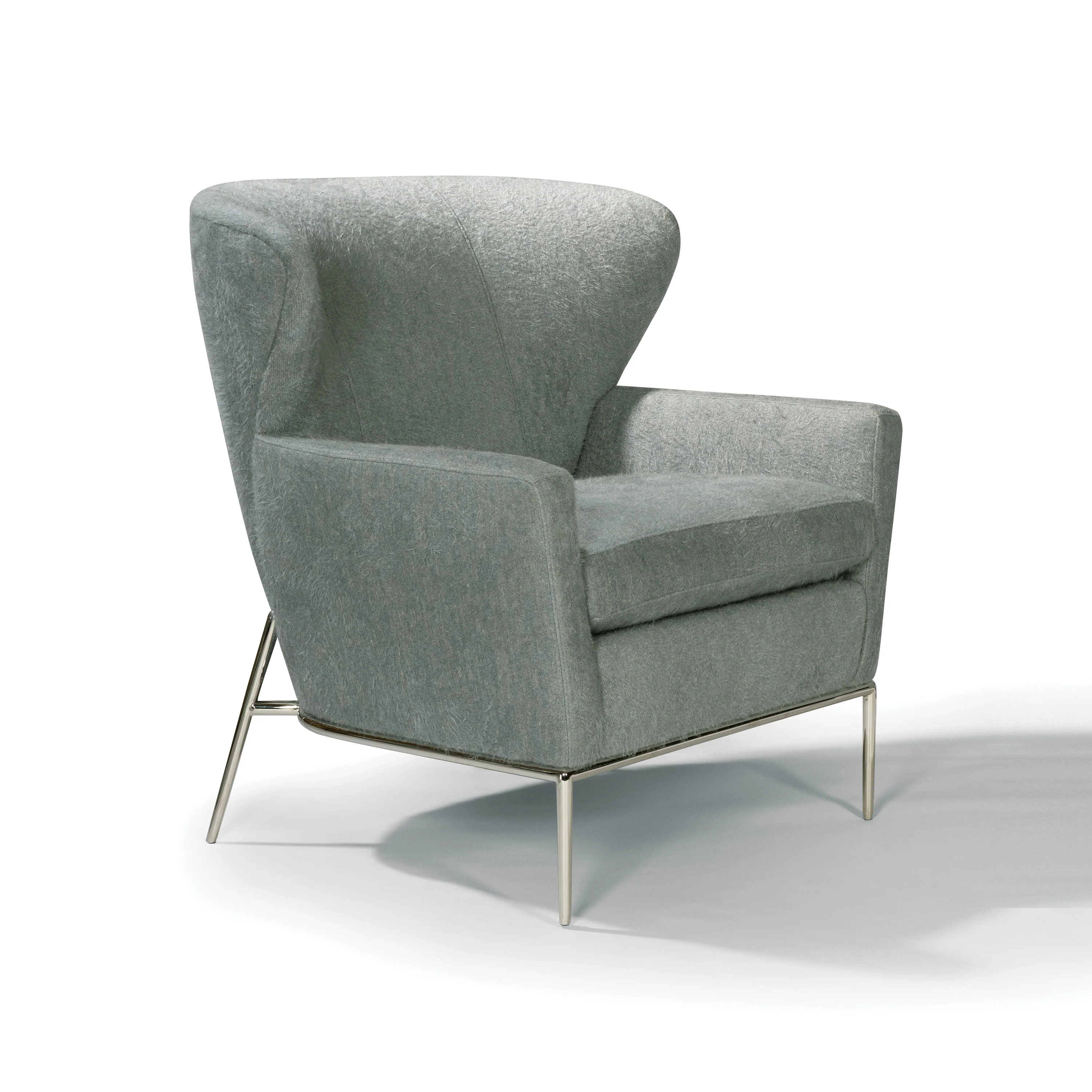 Ima Fan Lounge Chair with Seat Cushion - Image 4