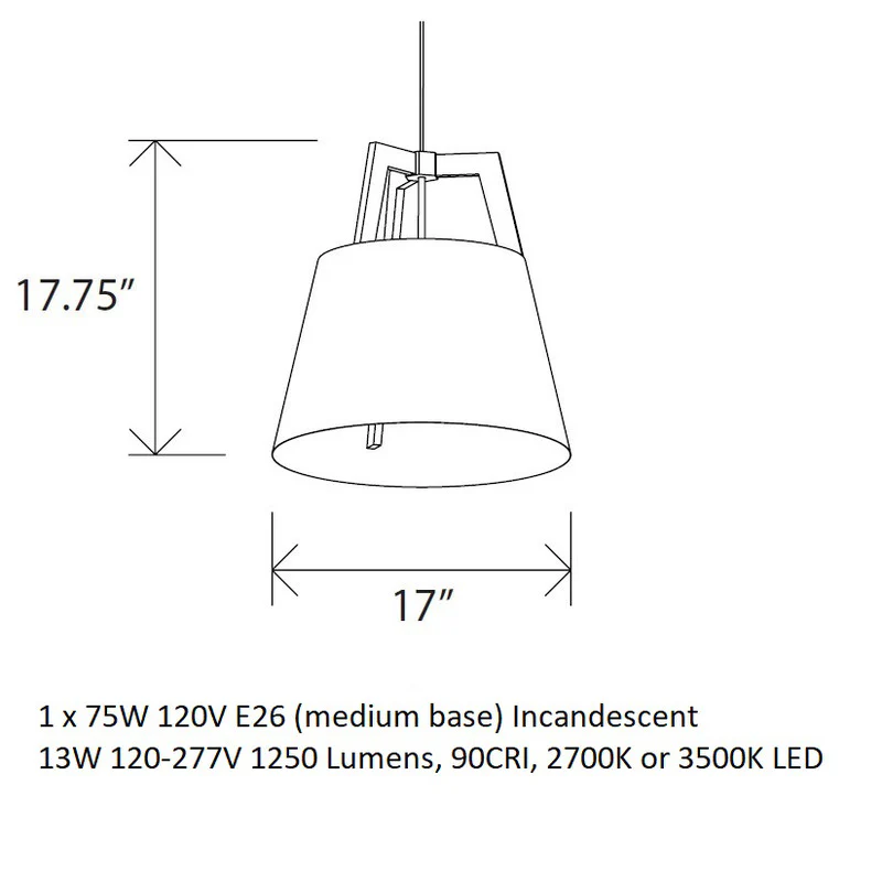 Imber Small Pendant Light - Image 8
