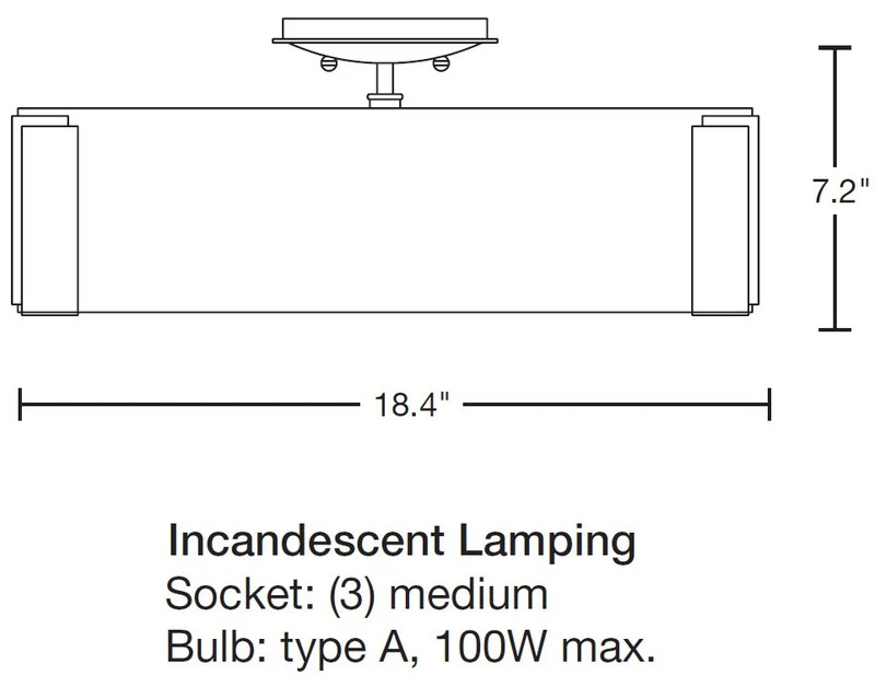 Impressions Semi Flush Mount - Image 14