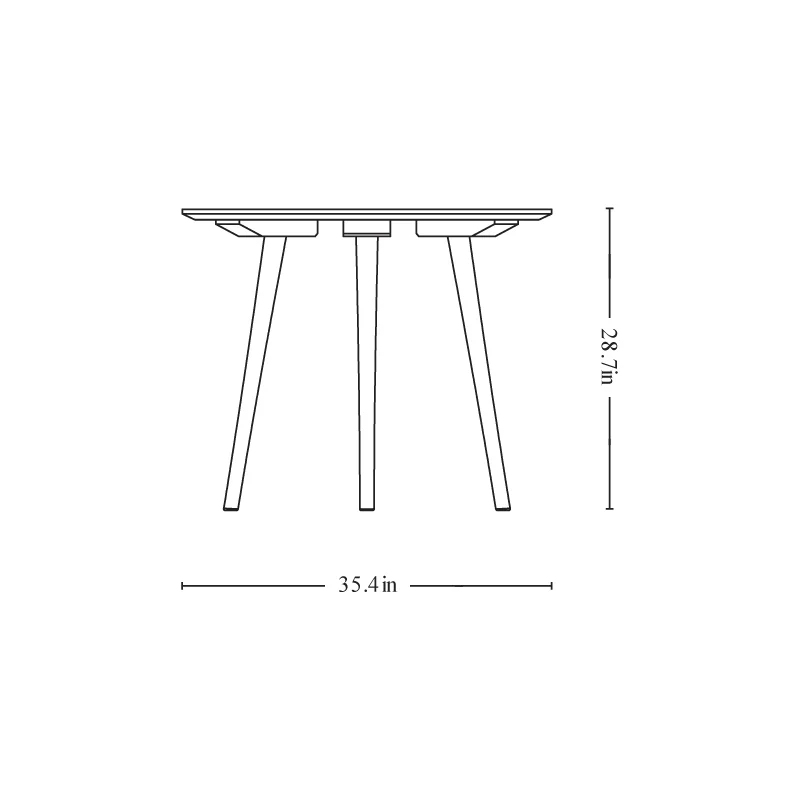 In Between Round Dining Table - Image 16