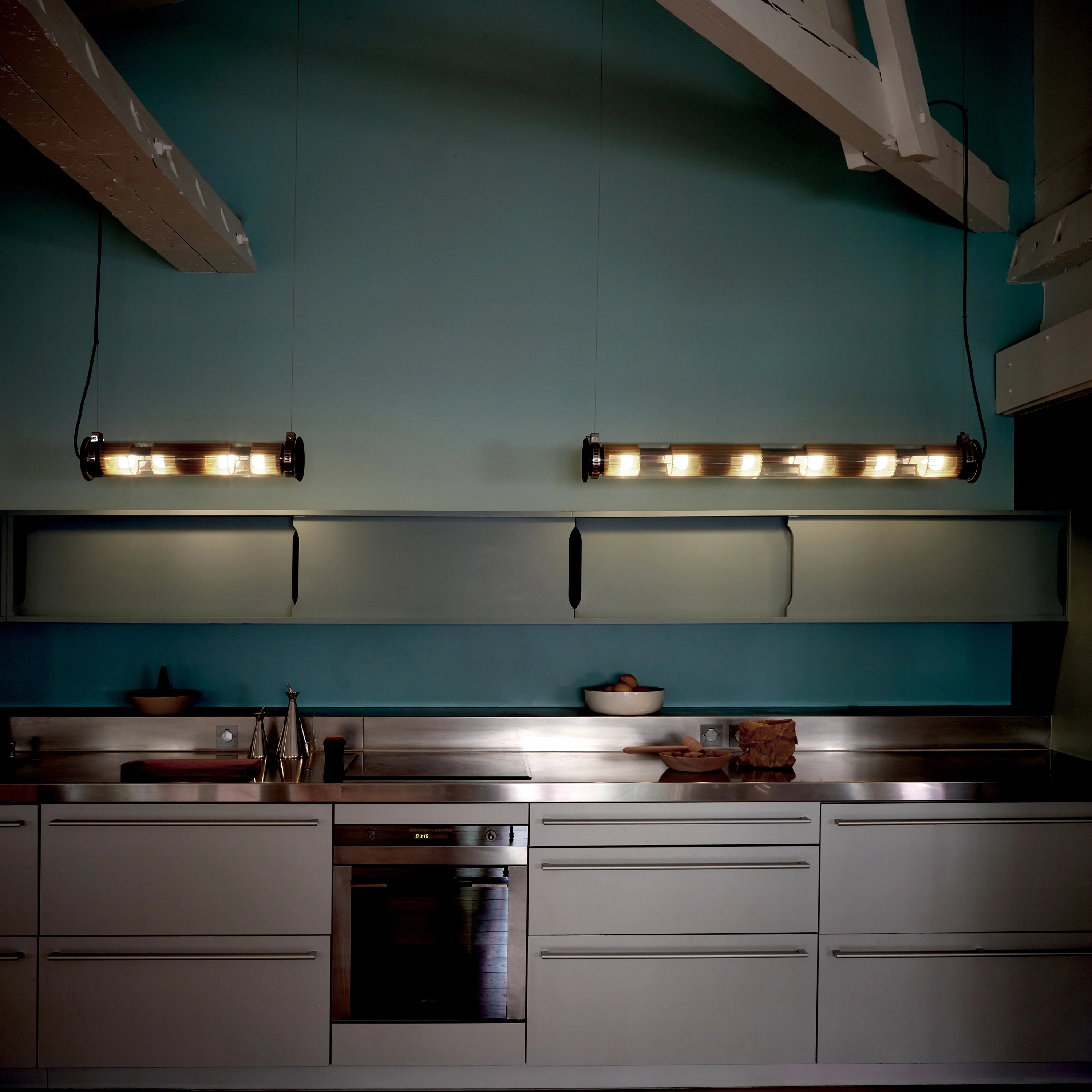 In The Tube Horizontal Outdoor Pendant Light - Image 7