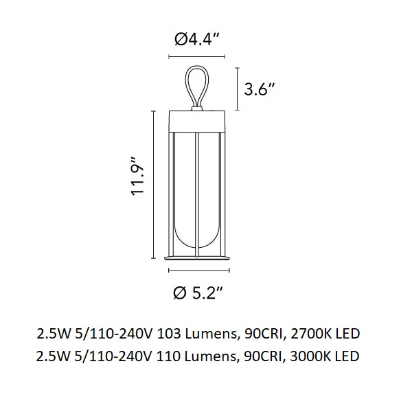 In Vitro Unplugged Portable Lamp - Image 14