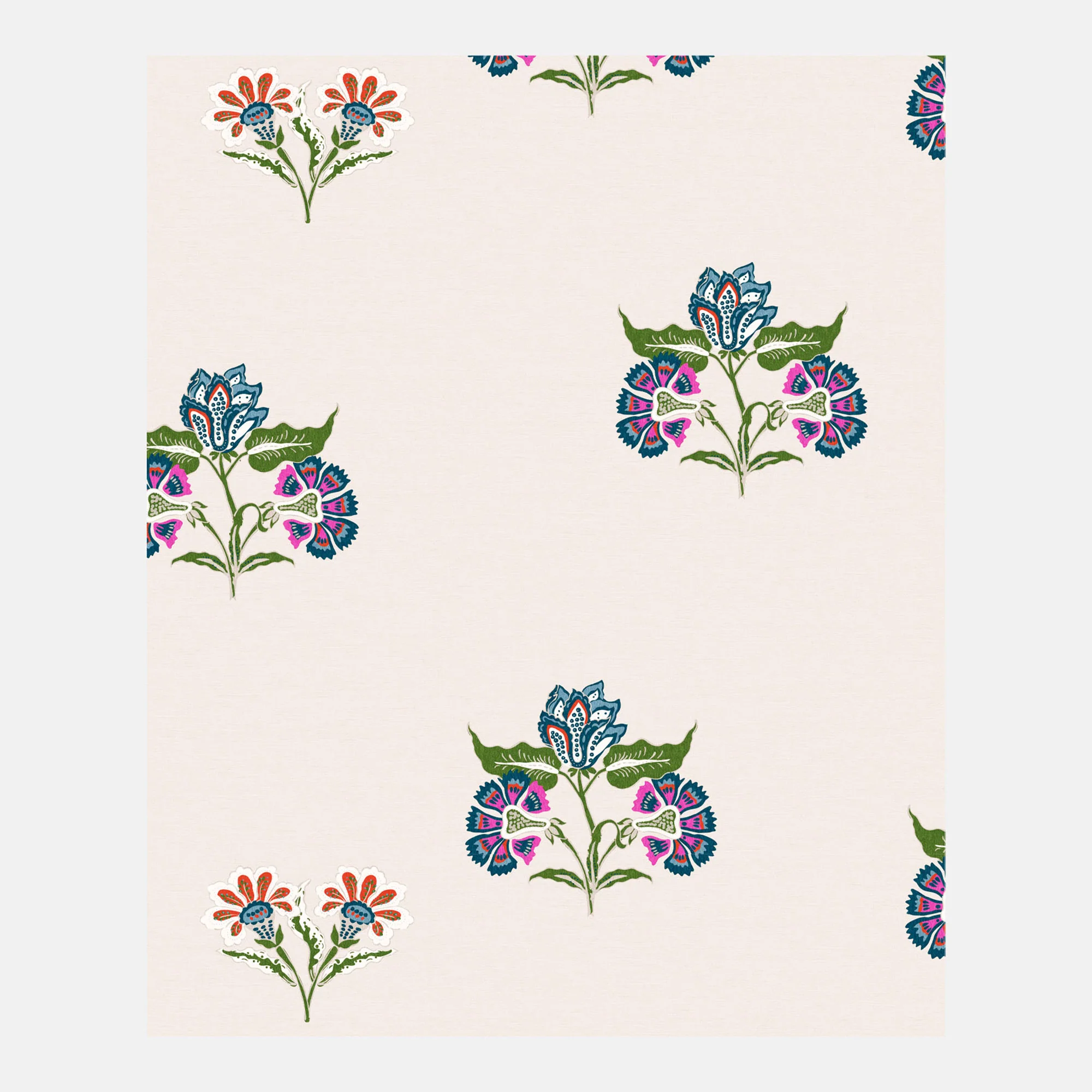 Joules Indienne Block Print Wallpaper - Image 3