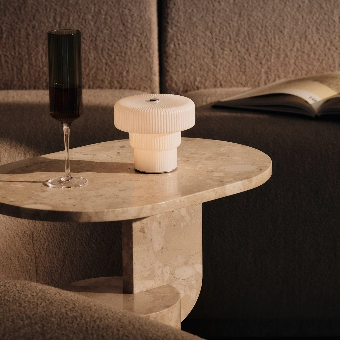 Insert Stone Side Table - Image 6