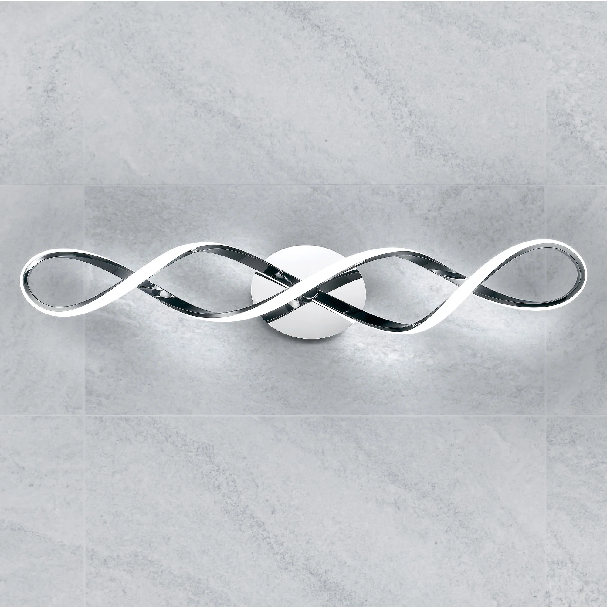 Interlace LED Bathroom Vanity / Wall Light - Image 2