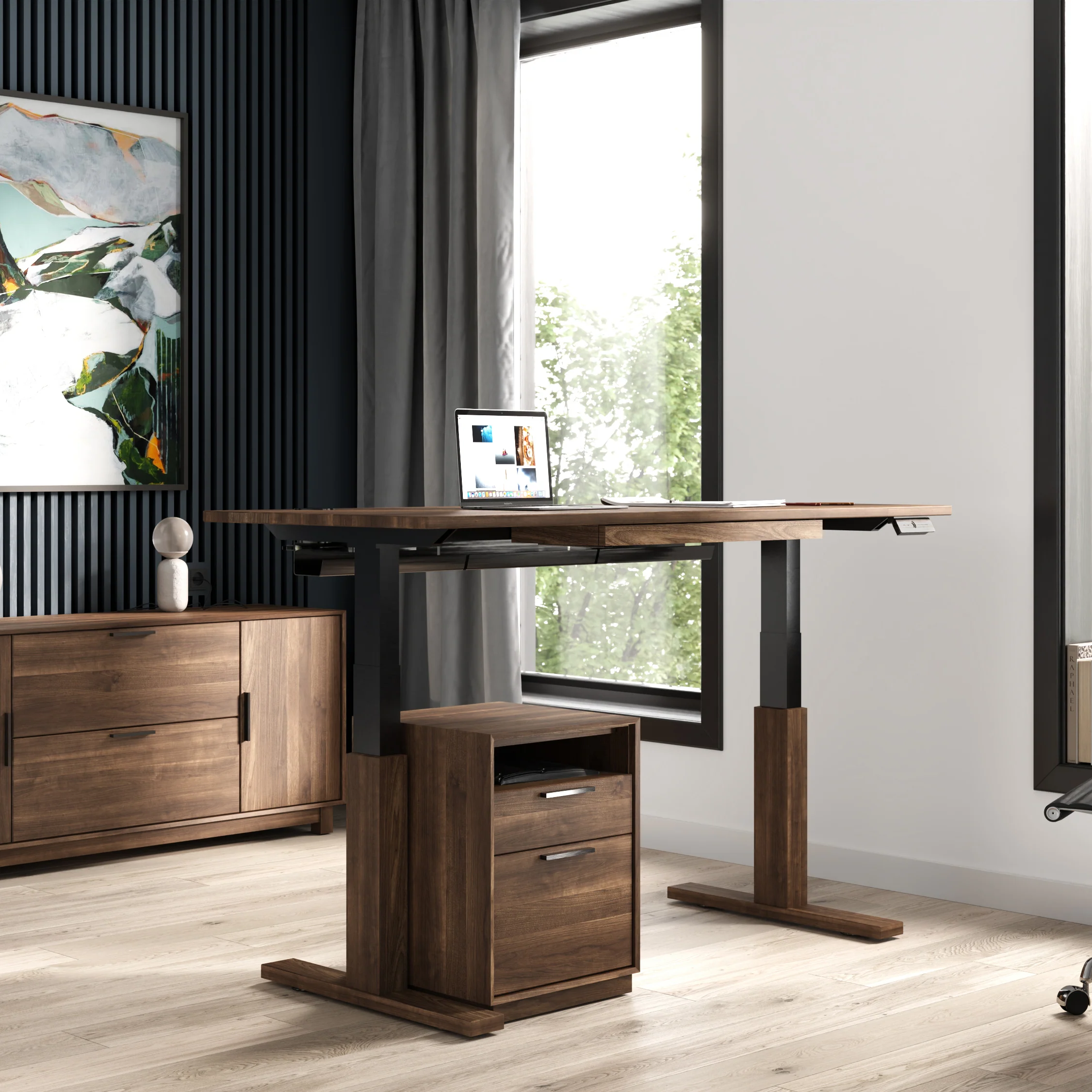 Invigo Standing Desk with Drawer - Image 30