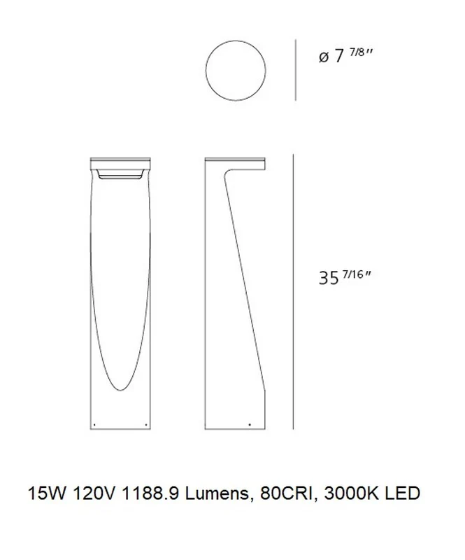 Ippolito Outdoor LED Floor Lamp - Image 6
